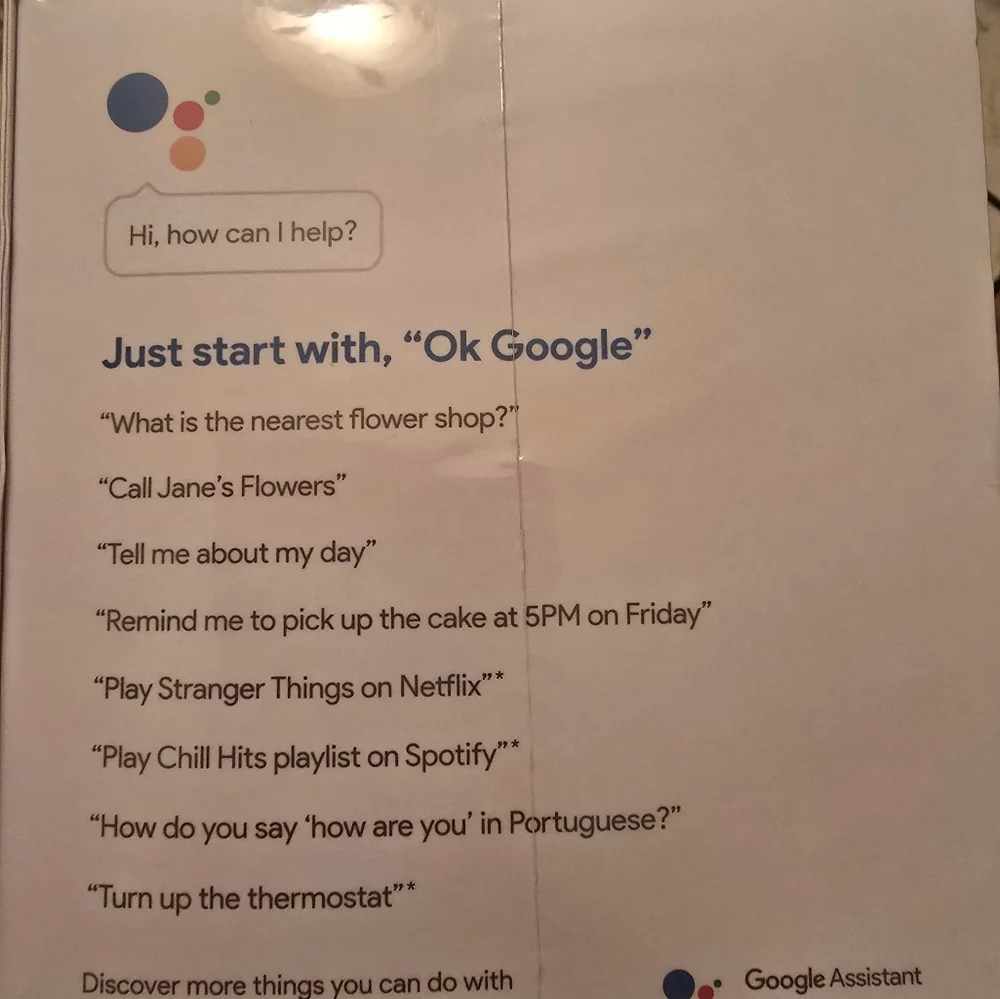 Google Home Mini - NEW